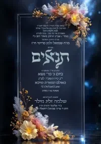 תנאים - Tenaim invitation