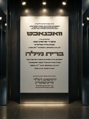 וואך נאכט ברית 15 - Vachnacht U Bris invitation